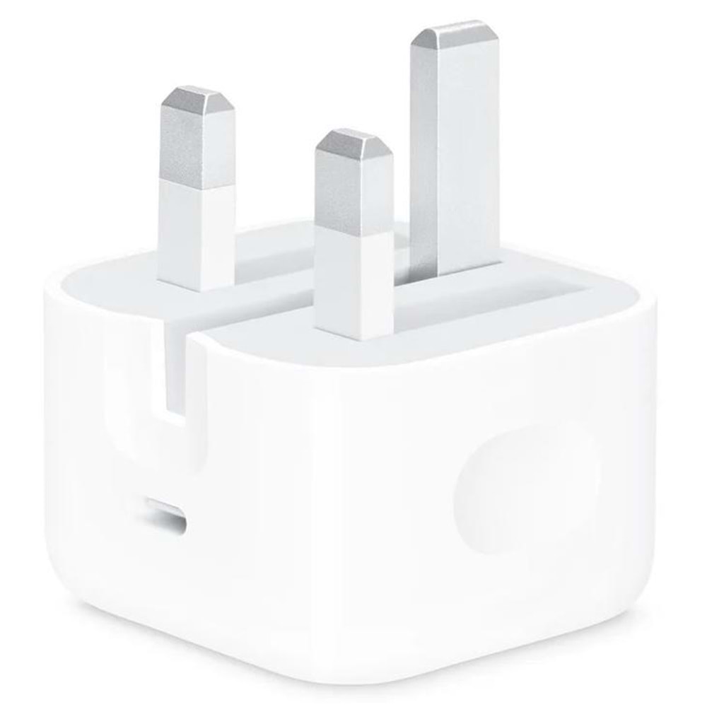 IPHONE 20W ADAPTER ORGINAL USB-C 3PIN UK
