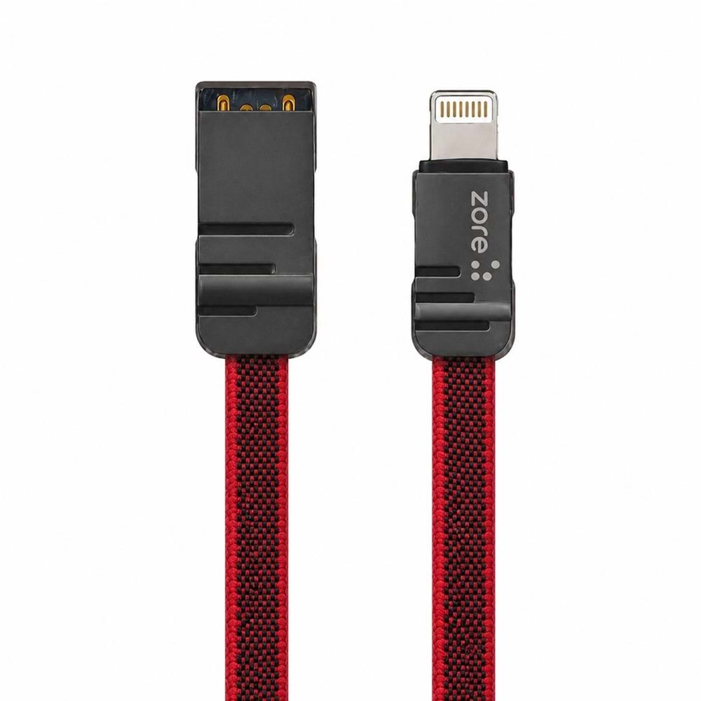 ZORE LIGHTNING MEST USB CABLE 2,4A 1M