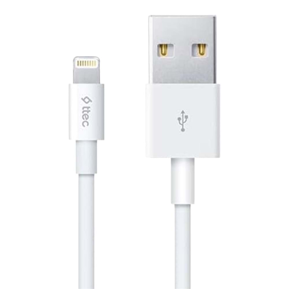 TTEC USB-A TO LIGHTNING CABLE 1M