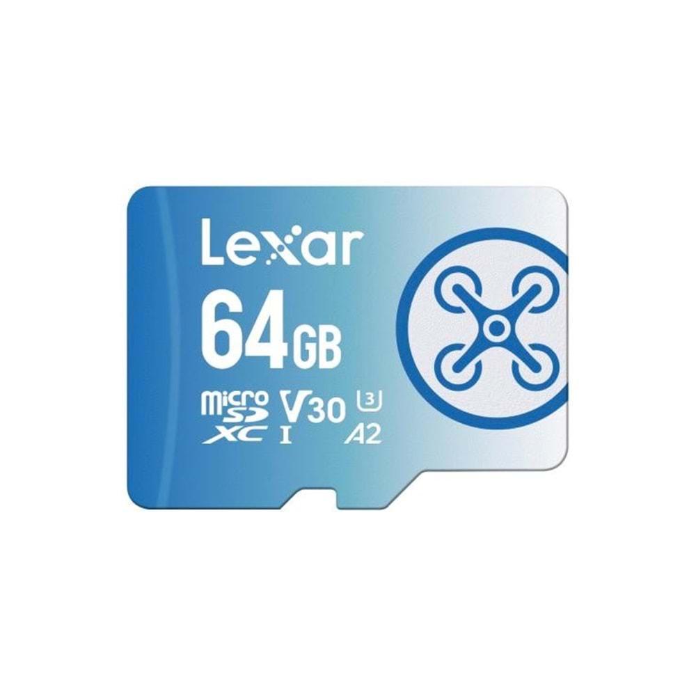LEXAR 64GB FLY SD CARD V30