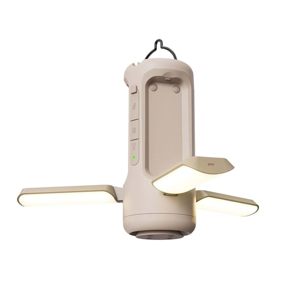 KENSA 10.000 mAh LED Kamp Lambalı Powerbank KP-104