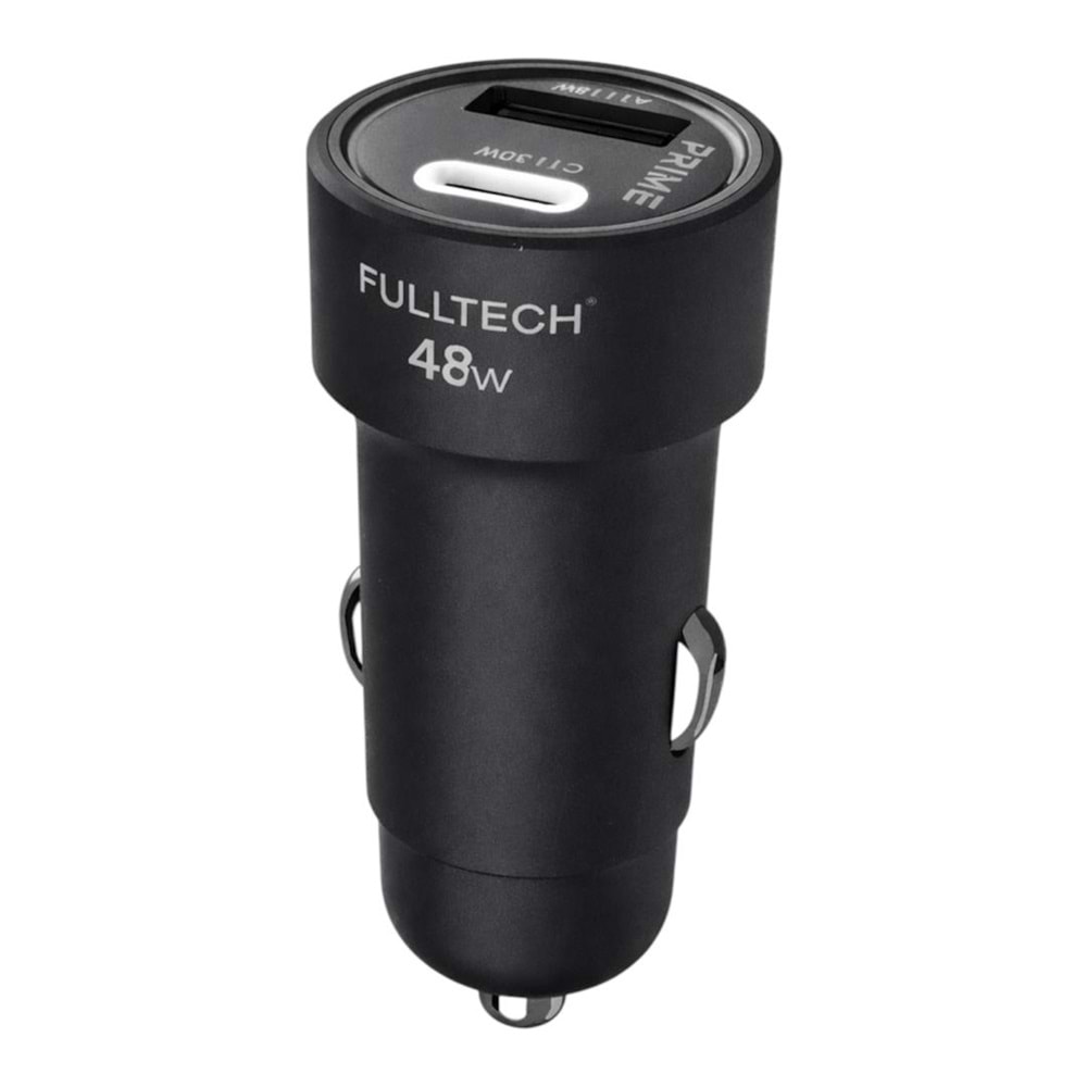 FULLTECH WELL SHAPED FAST CAR CHARGER C+A PORTS 48W