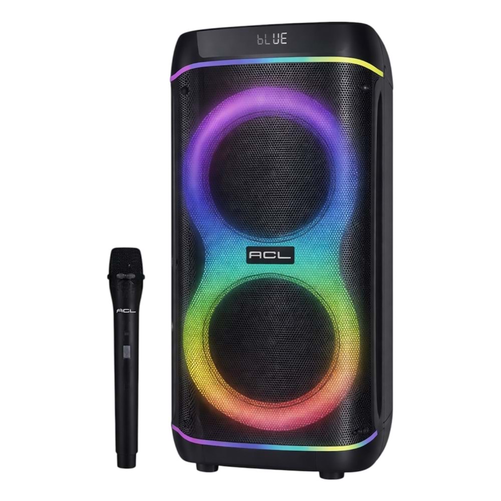 ACL WIRELESS PARTY BOX WITH MICROPHONE 60W
