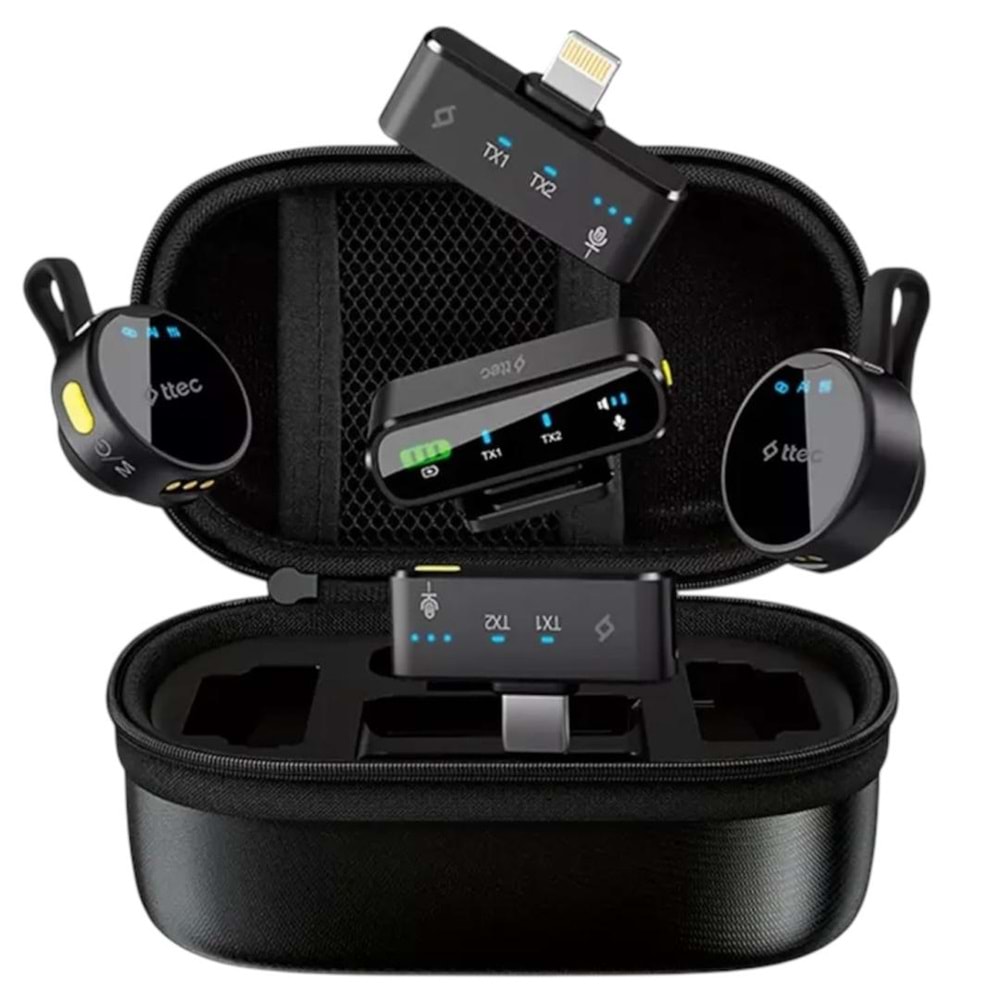 TTEC GOMIC PRO PLUG&PLAY UNIVERSAL WIRELESS LAV MICROPHONE KIT