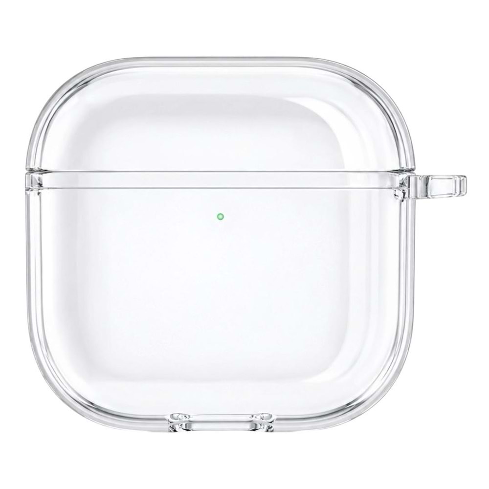 ZORE AIRPODS 4 TRANSPARENT CRYSTAL SILICONE CASE