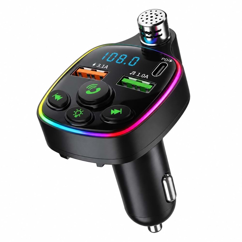 KENSA KT-326 BLUETOOTH FM TRANSMITTER