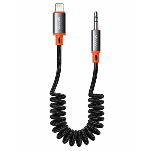 MCDODO DIGITAL AUDIO COILED CABLE FOR LIGHTNING 1.8M