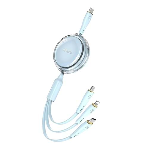 WIWU VIGOR 3IN1 FAST CHARGING CABLE