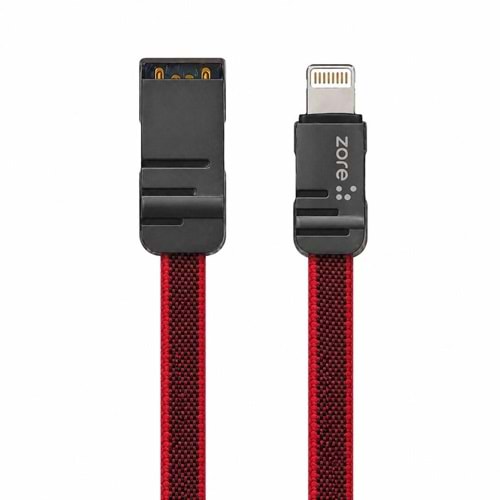 ZORE LIGHTNING MEST USB CABLE 2,4A 1M