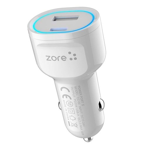 ZORE FAST CHARGE WIH LED 3,4A PD20W MAX