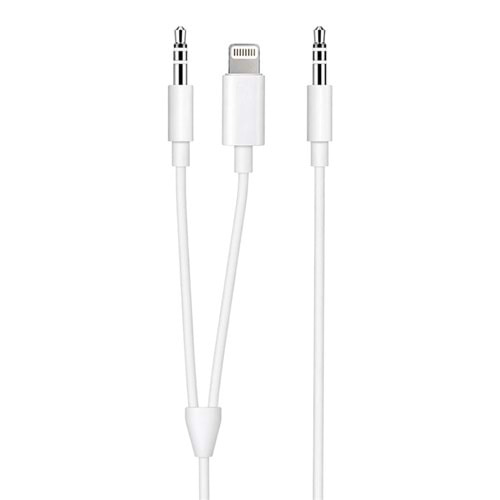 SOFFANY IOS & ANDROID 2 IN 1 AUX AUDIO CABLE