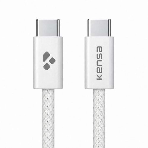 KENSA HIGH SPEED TYPE-C TO TYPE-C CABLE 100W 1M