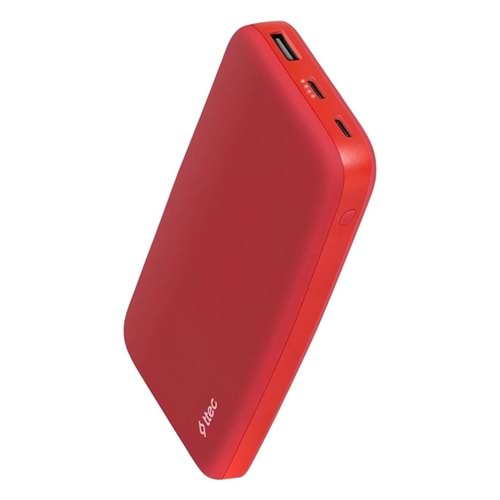 TTEC CHARGEUP 10,000 mAh 10,5W POWERBANK RED