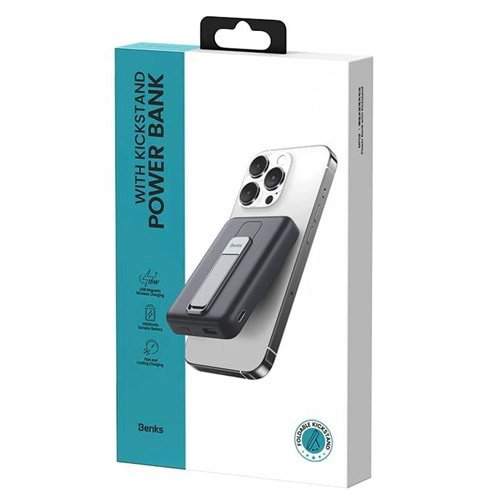 BENKS POWERBANK WIRELESS STAND 10000MAH MP08