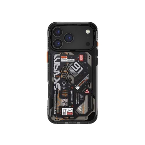 Apple iPhone 17 Pro Max Kılıf Desenli Airbag Tasarımlı Skinarma Spectra Kapak