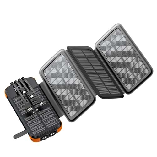 KENSA 20.000 mAh Güneş Enerjili Powerbank KP-106