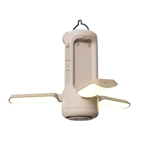 KENSA 10.000 mAh LED Kamp Lambalı Powerbank KP-104