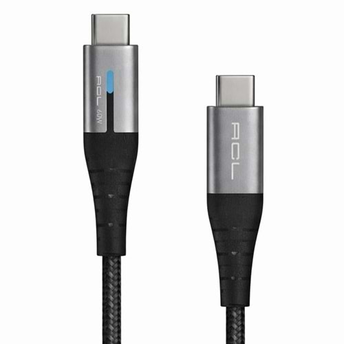 ACL 3A USB-C TO C 60W CHARGING CABLE 1.2M