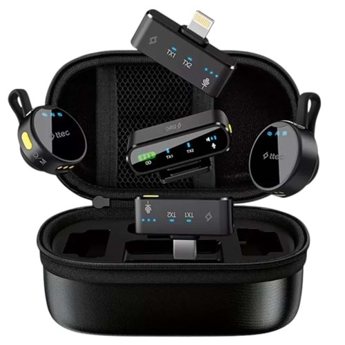 TTEC GOMIC PRO PLUG&PLAY UNIVERSAL WIRELESS LAV MICROPHONE KIT