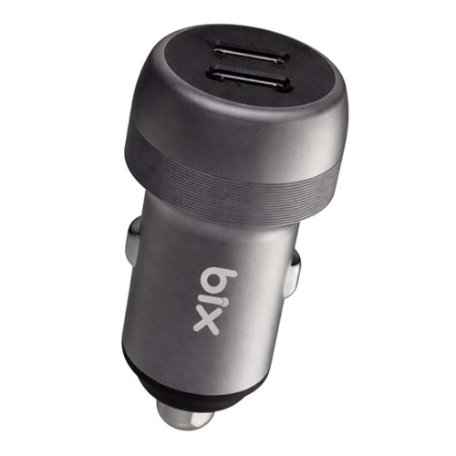 BIX DUAL PORT PD CAR CHARGING (65W+35W=100W)