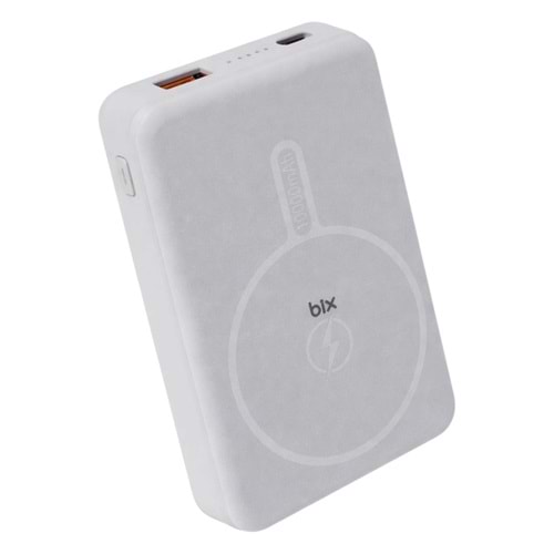 BIX MAGNETIC 10.000mAh WIRELESS POWERBANK 15W PD20W QC22.5W
