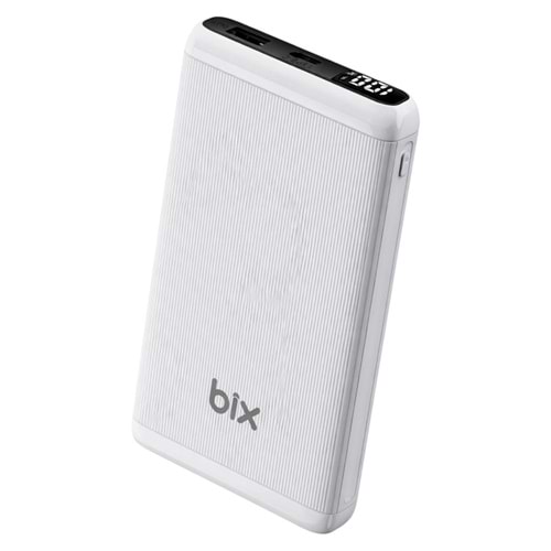 BIX 10.000mAh DUAL PORT POWERBANK 22.5W PD 20W