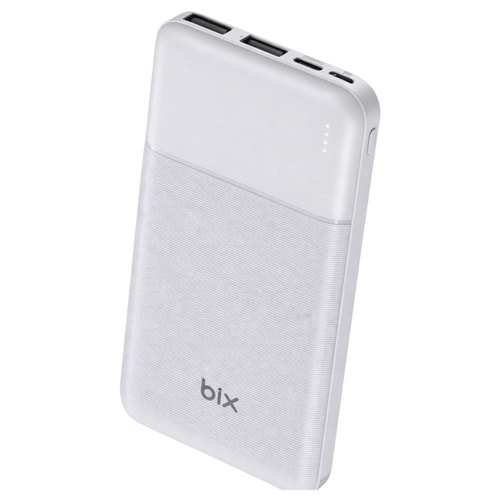 BIX 10.000mAh DUAL PORT USB-A 10W POWERBANK
