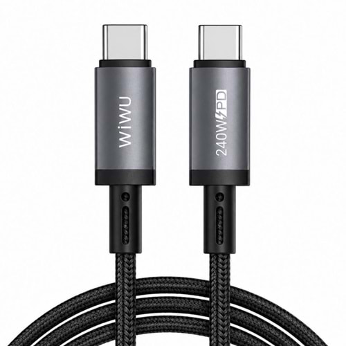 WIWU TITANLINK TYPE-C TO TYPE-C FAST CHARGING CABLE 240W 1.5M