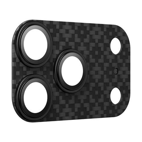 BENKS Apple iPhone 17 Pro Max ArmorWarrior ArmorGrid Serisi Kevlar Kamera Lens Koruyucu BLACK