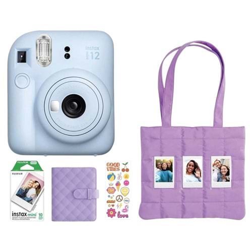 INSTAX 12 FUJIFILIM SET PASTEL BLUE