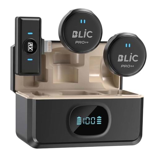 BLIC BWC-05 WIRELESS LAVALIER MICROPHONE WITH DIGITAL DISPLAY