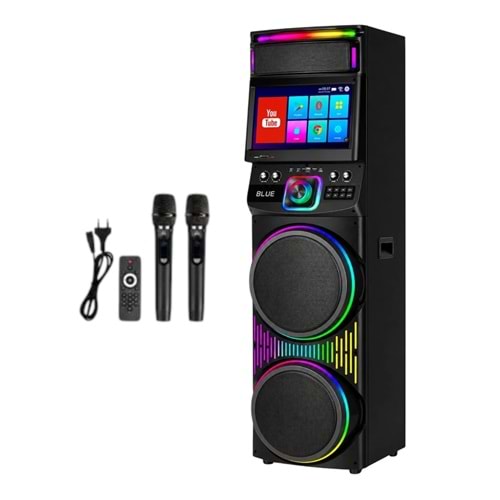 BLIC BLS-82 PORTABLE PARTY SPEAKER WITH SMART LED DISPLAY