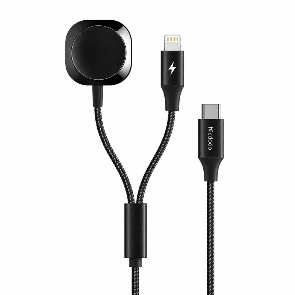 MCDODO 2 IN 1 WIRELESS CHARGER FOR APPLE WATCH & PHONE