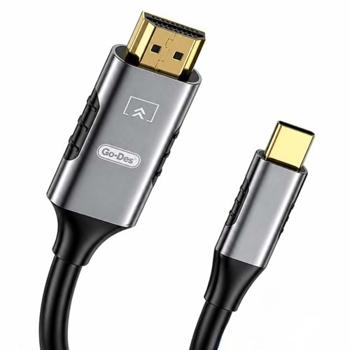 GO-DES TYPE-C TO HDTV CABLE 4K 30Hz 1.8M