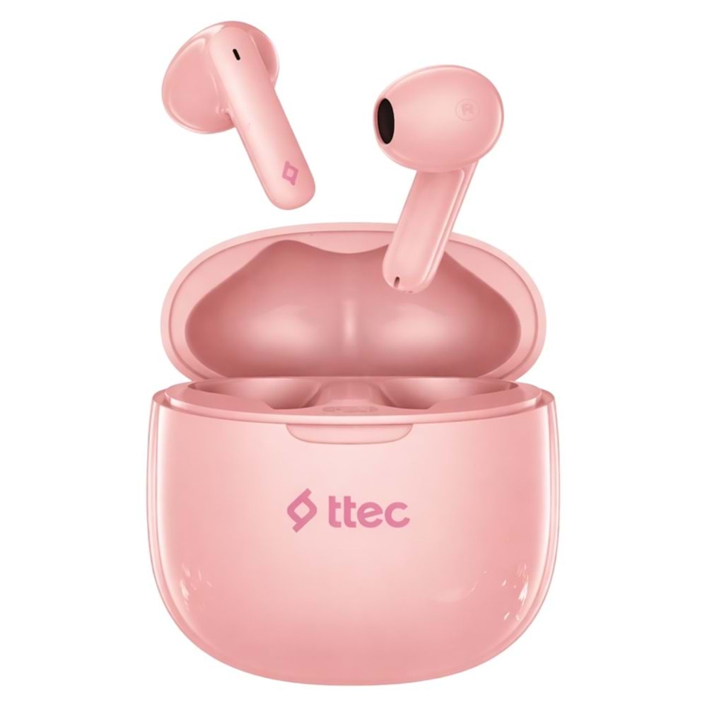 TTEC AIRBEATNOVA TRUE WIRELESS BLUETOOTH HEADSET PINK