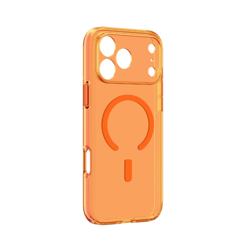 Apple iPhone 17 Pro Max Kılıf M-safe Şarj Özellikli Kamera Korumalı Amazingthing Minimal Lens Serisi Kapak