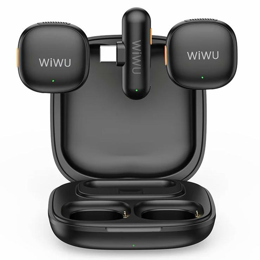 WIWU AI ADAPTIVE NOISE REDUCTION DUO WIRELESS MICROPHONE