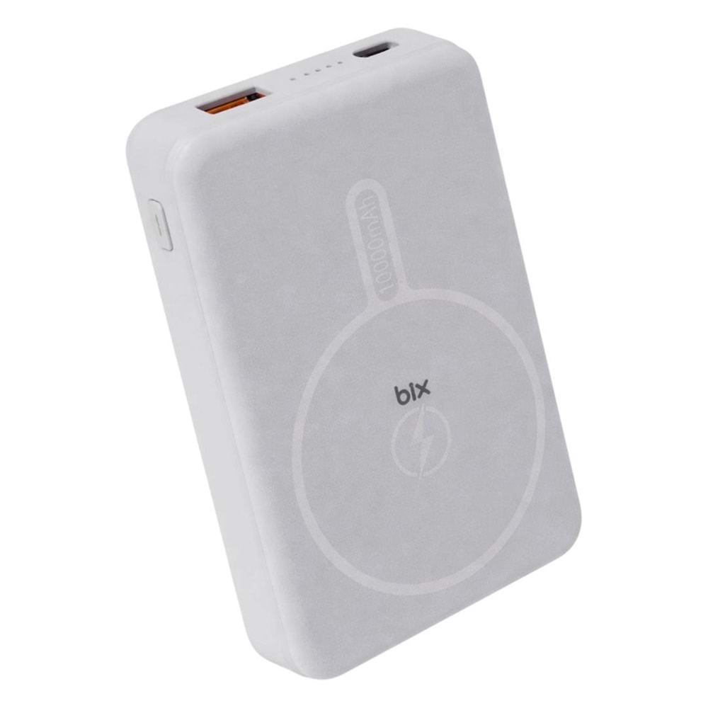 BIX MAGNETIC 10.000mAh WIRELESS POWERBANK 15W PD20W QC22.5W