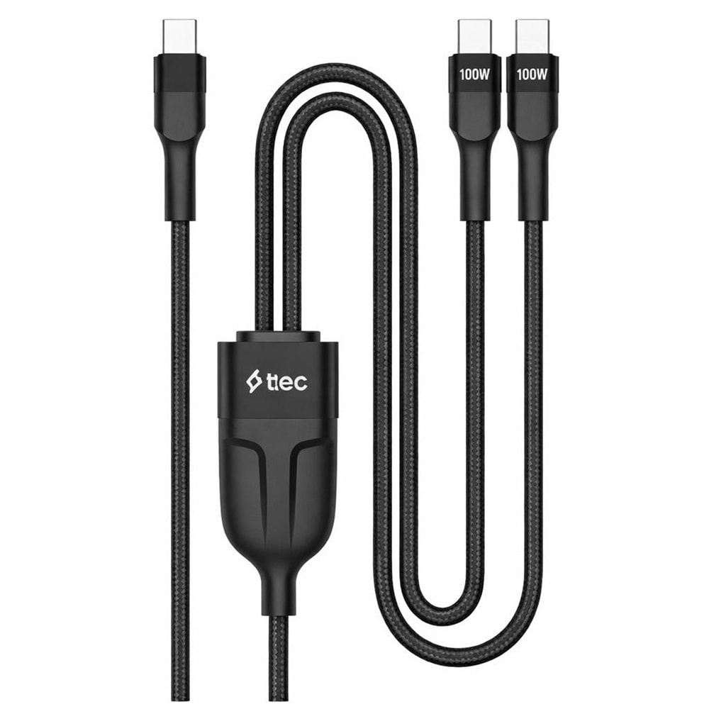 TTEC ALUMICABLE DUO USB-C TO USB-C 100W